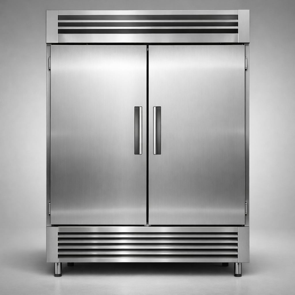 Reach-in freezer 2-door