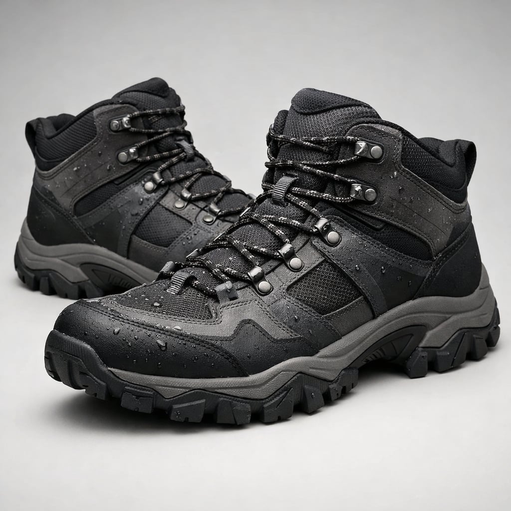 Mid-cut hiking boots