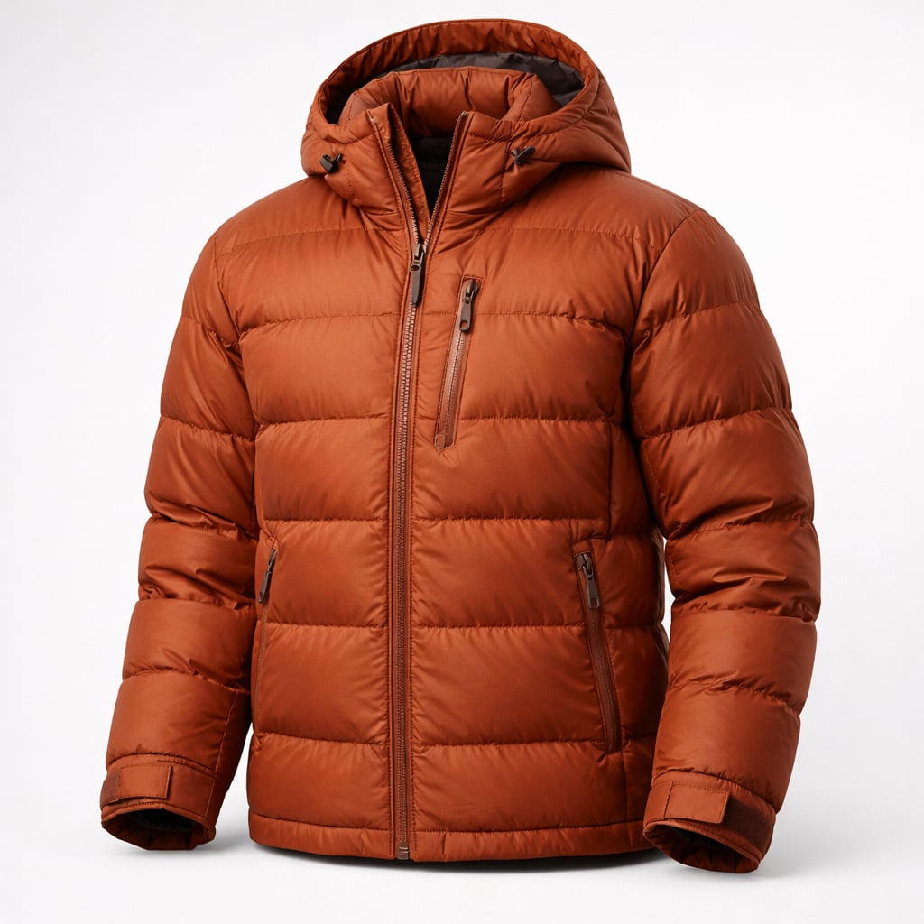 Insulated puffer jacket